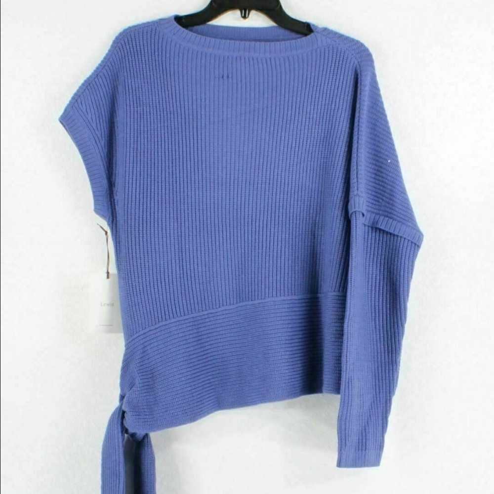 $349! LEWIT Asymmetrical Merino Wool Sweater